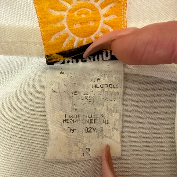 Vintage Off White Midi Dress - Picture 13 of 13